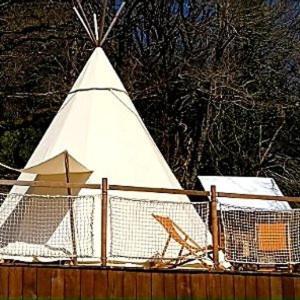 Готель Le Tipi A Marie, Deconnectez- Vous !!! Cambounes Екстер'єр фото