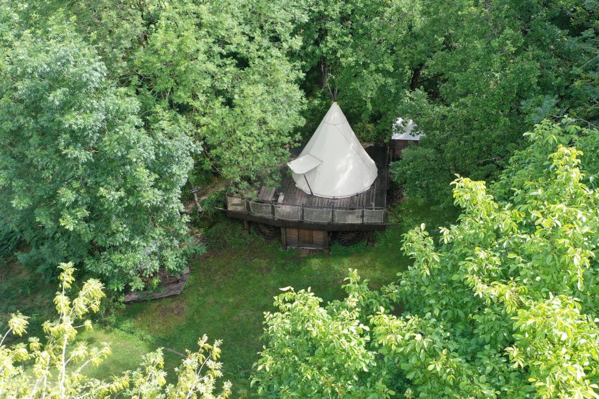 Готель Le Tipi A Marie, Deconnectez- Vous !!! Cambounes Екстер'єр фото